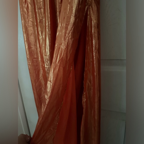Anthropologie Orange Maxi Dress - Picture 6 of 10